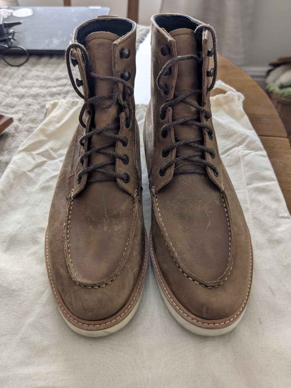 Nisolo All-Weather Mateo Boot in Tobacco Size 10.5
